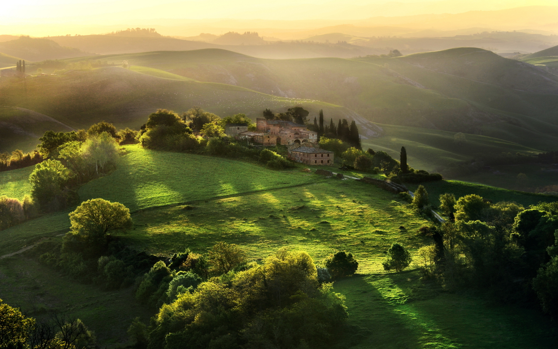 Marvelous scenery of tuscany, italy | t.k pradeep shetty